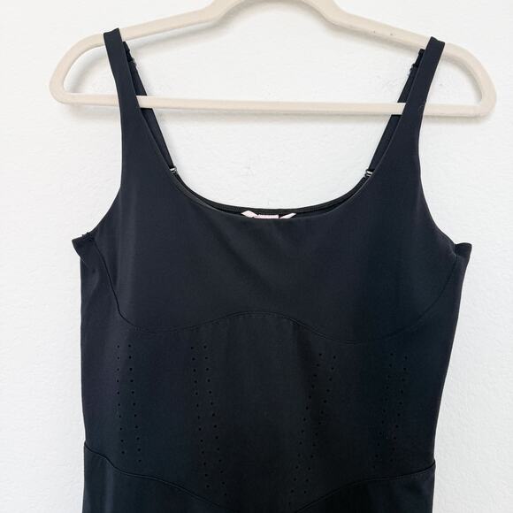Victoria’s Secret Active Romper Black Size XL Athletic Minimalist Fitness Sporty - Picture 2 of 7